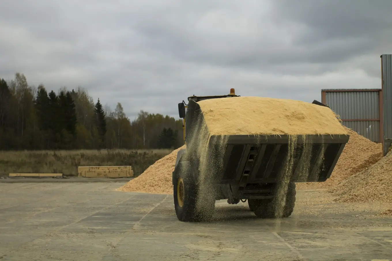 transport materiałów sypkich